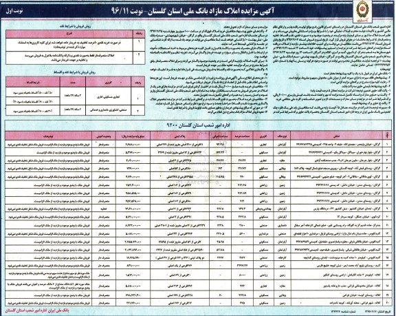 مزایده,مزایده فروش املاک تملیکی با شرایط ویژه و استثنایی