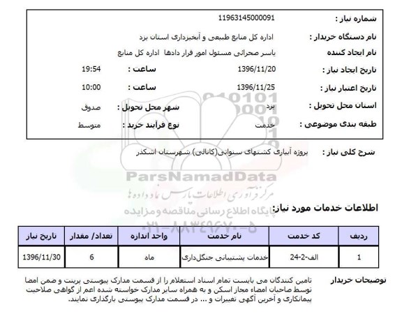 استعلام, استعلام آبیاری کشتهای سنواتی ....