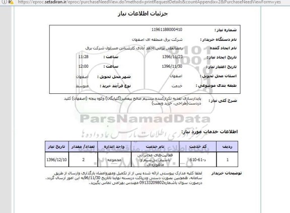استعلام , استعلام پایدار سازی تغذیه تکرار کننده