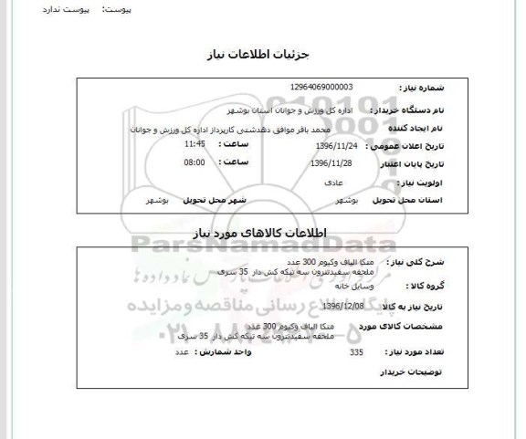 استعلام, استعلام متکا 