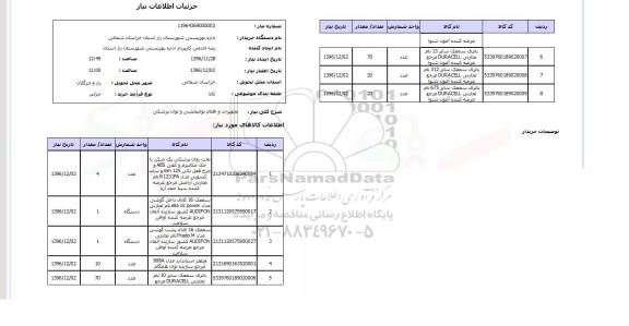 استعلام , استعلام اقلام توانبخشی ...