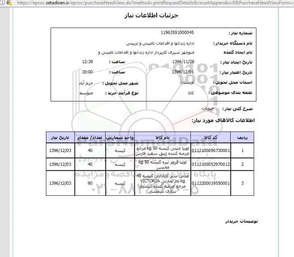 استعلام حبوبات