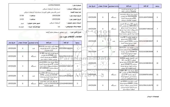 استعلام, استعلام صفحه کلید رایانه، تغذیه رایانه، چاپگر لیزری...