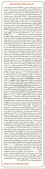 مزایده,مزایده آپارتمان مسکونی مساحت 129.40متر