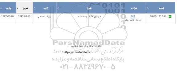 استعلام ، استعلام جرثقیل kbk و متعلقات .... 