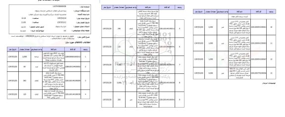 استعلام, استعلام لوله برق و ...