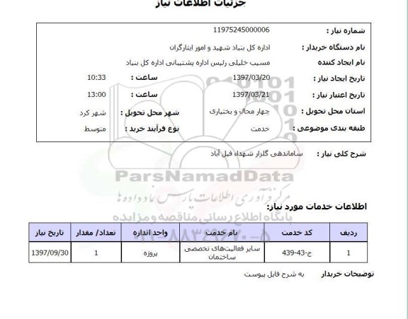 استعلام,استعلام ساماندهی