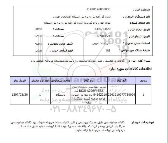 استعلام, دوربین عکاسی دیجیتال