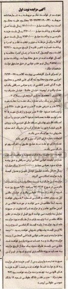 مزایده,مزایده سرقفلی مغازه با دهانه مفید 2.90متر نوبت اول
