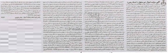 مزایده ششدانگ آپارتمان مساحت 74.3متر