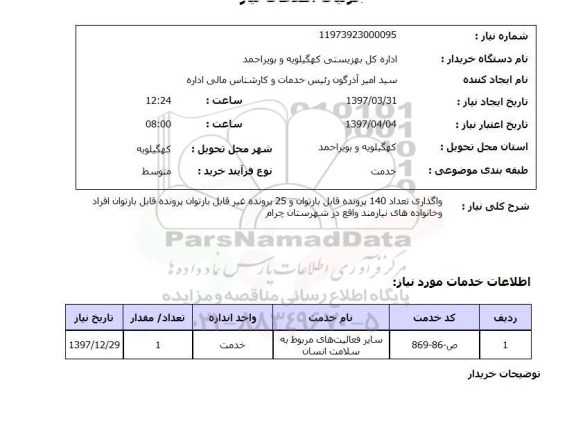 استعلام , استعلام واگذاری پرونده ...