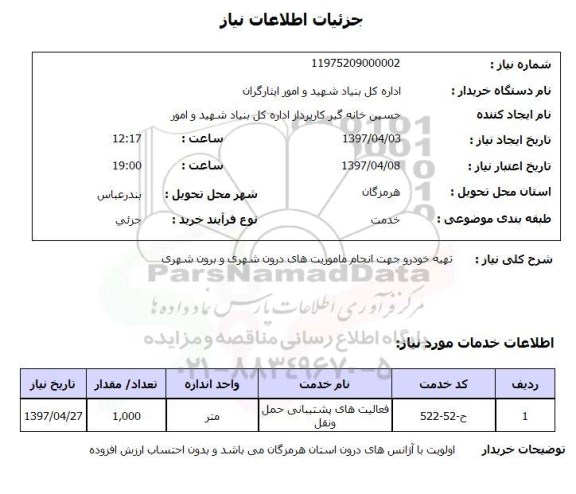 استعلام , استعلام تهیه خودرو 