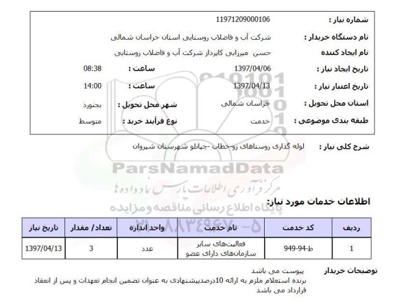 استعلام,استعلام لوله گذاری روستاهای ...