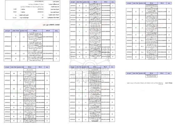 استعلام, استعلام کلید اتوماتیک، نوار چسب برق، فیوز و ...