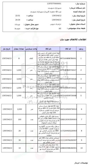 استعلام , استعلام لوله آبیاری قطره ای...