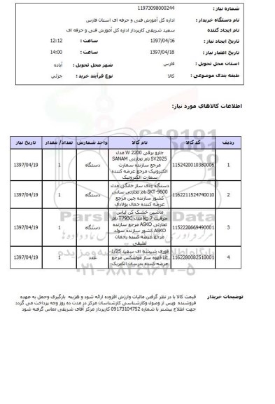 استعلام , استعلام جاروبقی