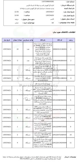 استعلام, استعلام منبع تغذیه کامل شدت جریان