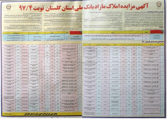 مزایده,مزایده فروش املاک تملیکی با شرایط ویژه و استثنایی