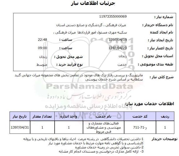 استعلام, مانیتورینگ