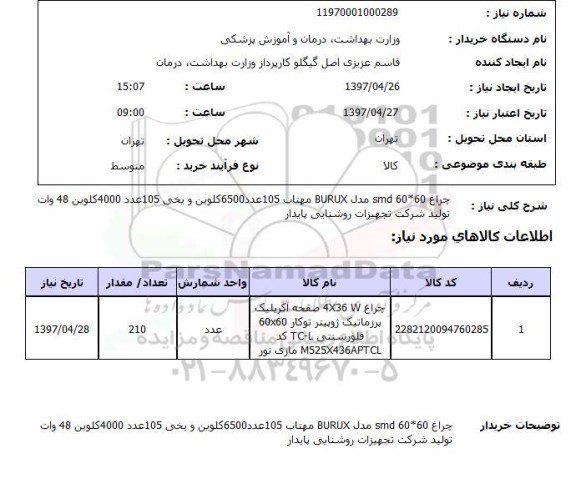 استعلام,چراغ smd 60*60...