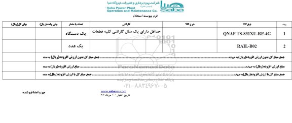 استعلام , استعلام QNAP TS-831XU-RP-4G