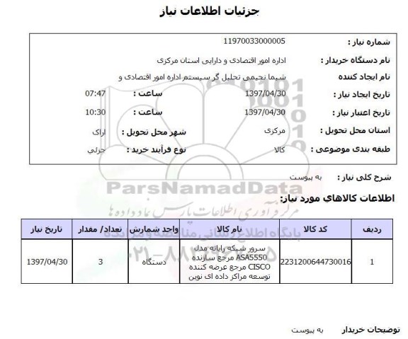 استعلام , استعلام سرور شبکه رایانه