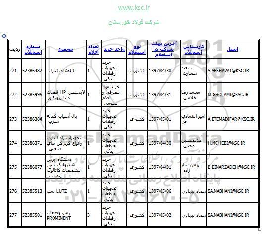 استعلام ,استعلام LUTZ  پمپ