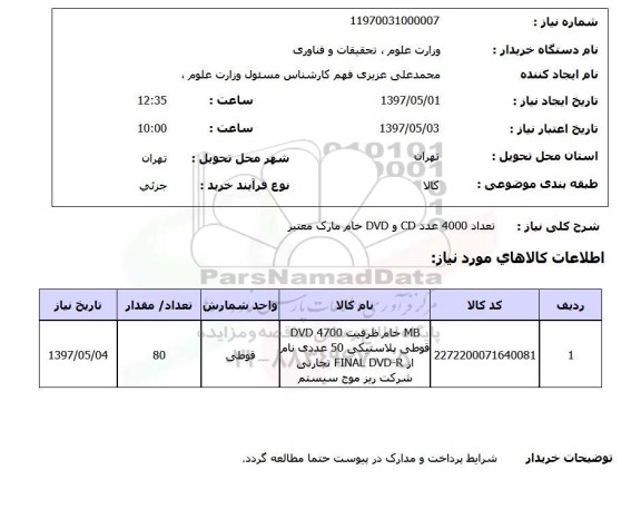 استعلام,CD