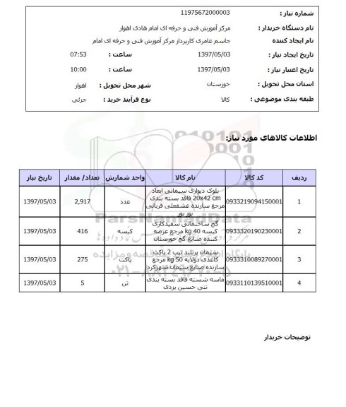 استعلام , استعلام بلوک ...