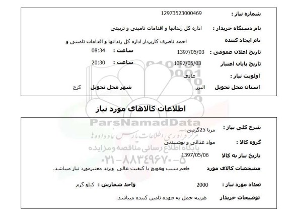 استعلام,مربا