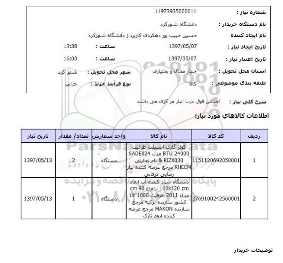 استعلام,استعلام کولر گازی اسپیلت ظرفیت 24000 btu ..