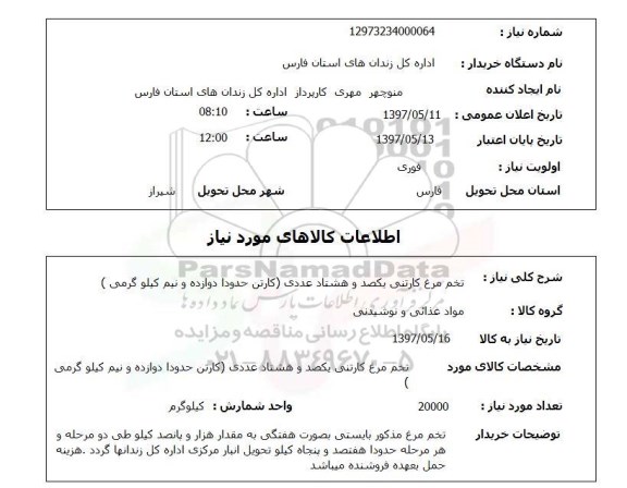 استعلام , استعلام تخم مرغ ...