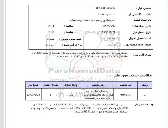 استعلام,حسابرسی