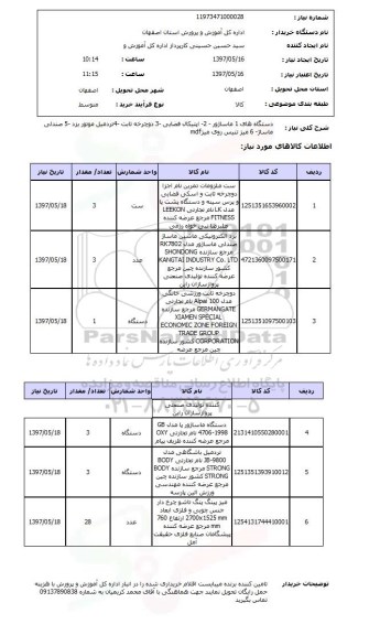 استعلام,استعلام دستگاه های ماساژور ...