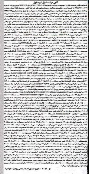 مزایده,مزایده بلبرینگ 1215KSM...