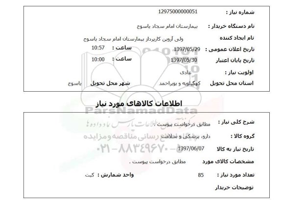 استعلام, استعلام کیت