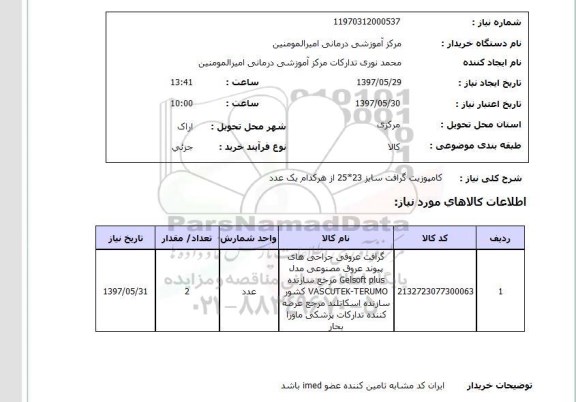استعلام, کامپوزیت گرافت سایز 23*25