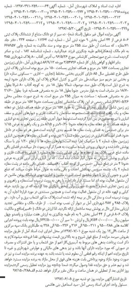 مزایده ,مزایده ده سیر از دو دانگ مشاع از پلاک ثبتی مساحت 355متر