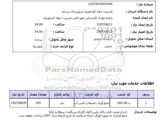 استعلام,احیا و مرمت قنات