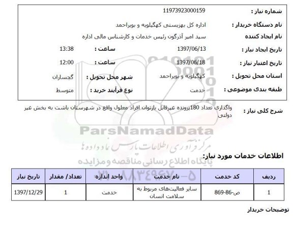 استعلام , استعلام واگذاری پرونده ...