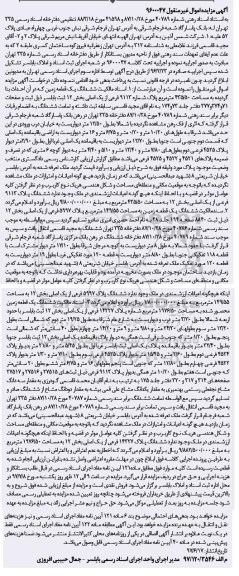 مزایده,مزایده ششدانگ سه قطعه زمین بخش 12 بابلسر