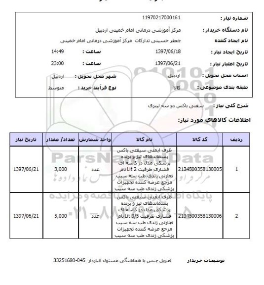 استعلام , استعلام سفتی باکس ...