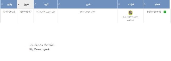 استعلام , استعلام الکتروموتور جمکو