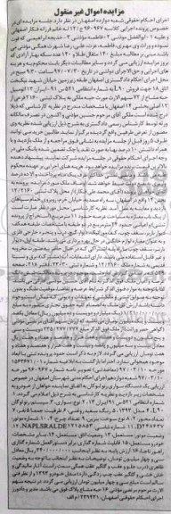 مزایده ,مزایده یک باب مغازه...