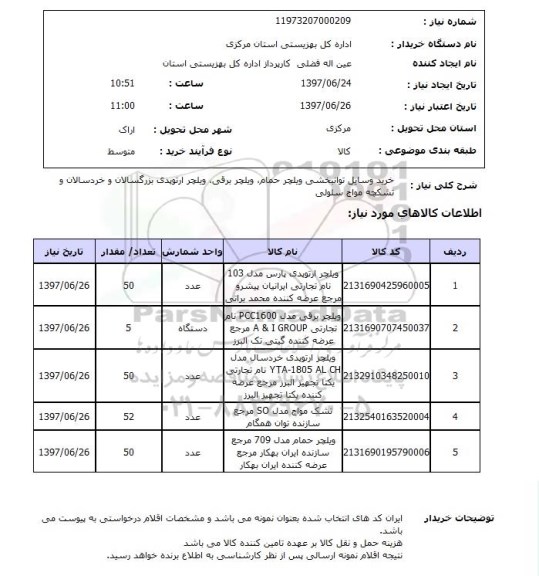 استعلام,استعلام خرید وسایل توانبخشی
