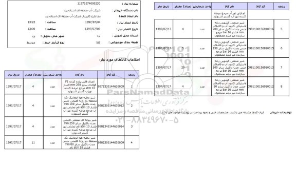 استعلام,شیر تخلیه هوا و...