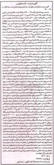 مزایده،مزایده ششدانگ یک دستگاه آپارتمان مسکونی 61.69 مترمربع