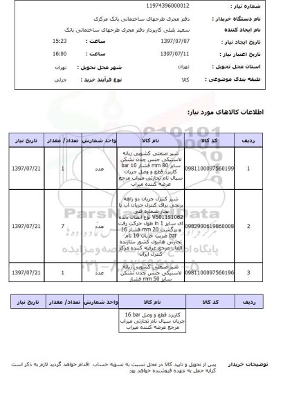 استعلام , استعلام شیر صنعتی کشویی زبانه لاستیکی جنس چدن ...