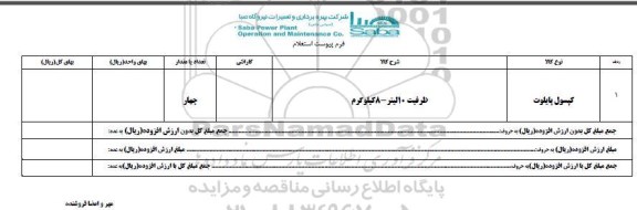 استعلام, استعلام کپسول پایلوت 
