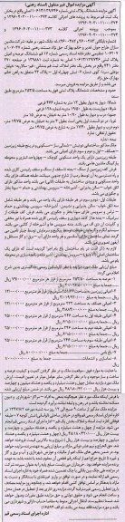 مزایده ،مزایده ششدانگ پلاک ثبتی عرصه 253.50متر